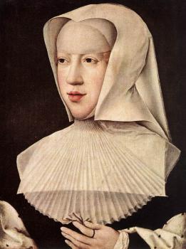 拜爾內特 凡 奧利 Portrait of Margareta van Oostenrijk 拜爾內特 凡 奧利 Portrait of Margareta van Oostenrijk
